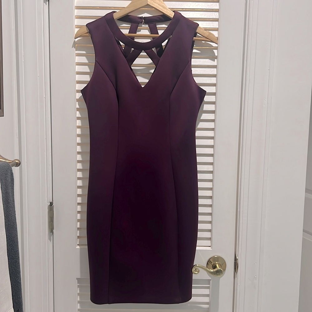 Guess deep purple dress